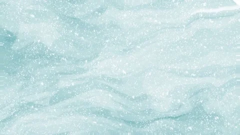Blue flowing liquid waves abstract motion blurred background. Video stock 150384125
