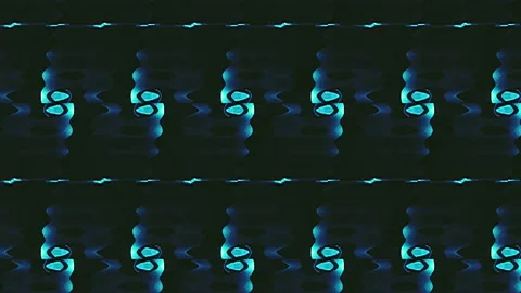 Blue flowing liquid waves abstract motion blurred background. Stock Footage 157819098