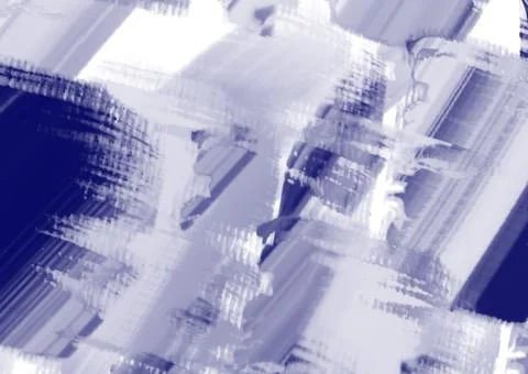 Blue flowing liquid waves abstract motion blurred background. 스톡 일러스트
