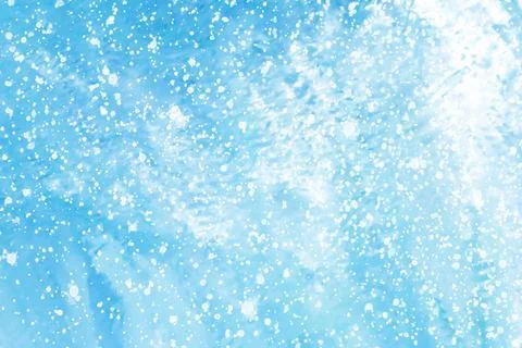 Blue flowing liquid waves abstract motion blurred background. Stock Illustration