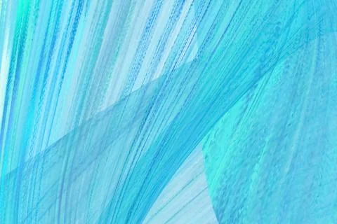 Blue flowing liquid waves abstract motion blurred background. 스톡 일러스트