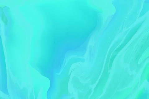 Blue flowing liquid waves abstract motion blurred background. Stock Illustration