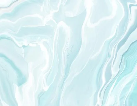 Blue flowing liquid waves abstract motion blurred background. Stock Illustration