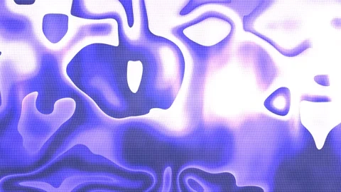 Blue fluid blob background grid texture seamless loop liquidMetal 動画素材 331581779