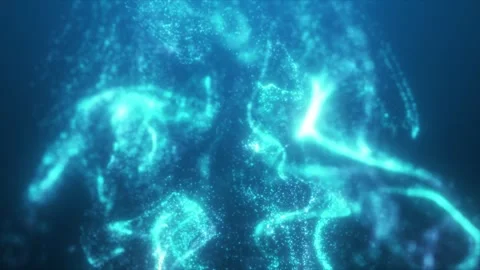 Blue Fluid Stock Footage 280654353