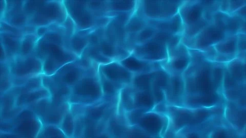 Blue fluid neural wave pattern with glowing lines and soft motion. Great fo.. イラスト素材