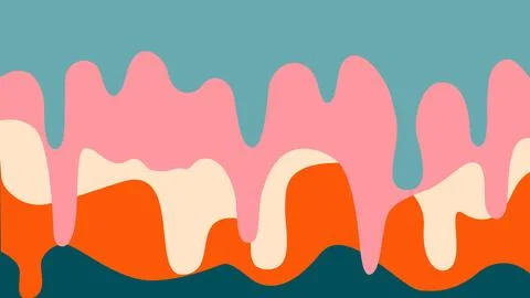 Blue fluid splash background Stock Illustration