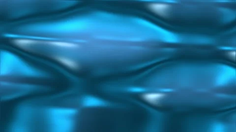 Blue fluid surface, flowing metal texture, futuristic liquid waves Stock Footage 346642636