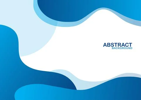 Blue fluid wave. Duotone geometric compositions with gradient 3d flow shape.  Stock Illustration