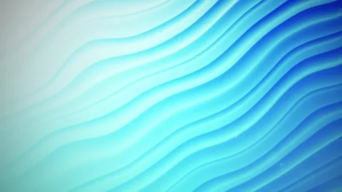Blue Fluid Wave Motion Background Loop Corporate Technology Video Stock Footage 346219450