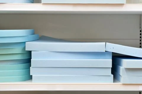 Blue foam Stock Photos