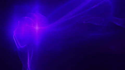 Blue fog lines pattern abstract motion background Stock Footage 91147241