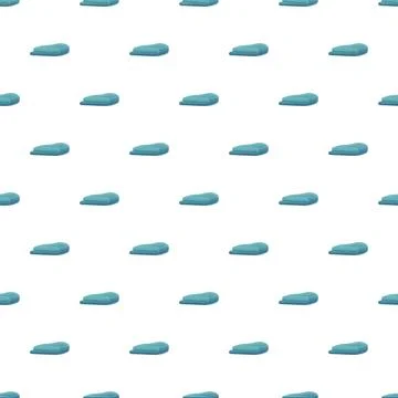 Blue folded blanket seamless pattern vector art 스톡 일러스트