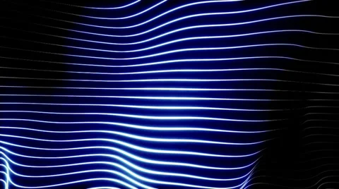 Blue Form Lines 1 Stock Footage 36108317