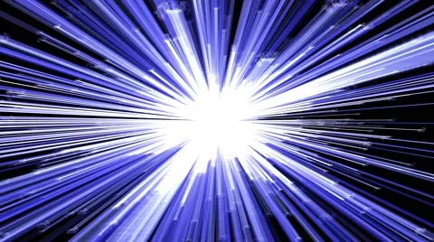 Blue forward and backward in space-time Loop 4k Ultra Hd Stock Footage 42657448