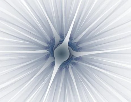 Blue fractal Stock Illustration