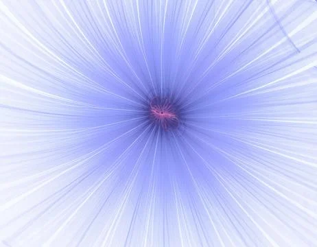 Blue fractal Illustrazione stock
