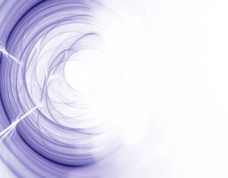 Blue fractal Stock Illustration