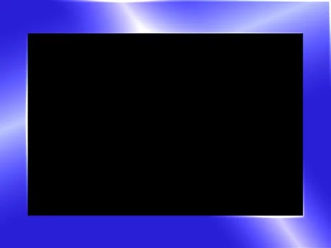 Blue-frame animated border shiny glowing Stock Footage 249249579