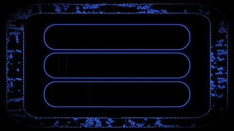 Blue Frame Stock Footage 264981573