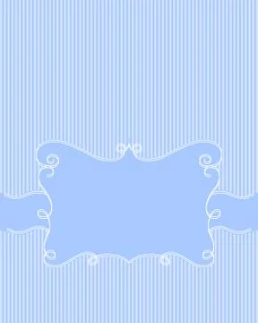 Blue frame Stock Illustration