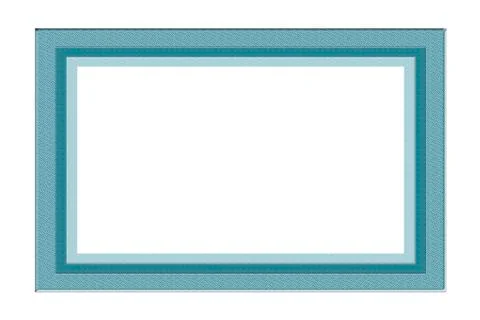 Blue Frame Stock Illustration
