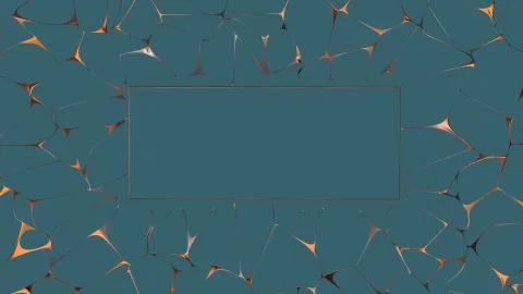 Blue frame Stock Illustration