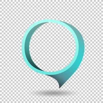 Blue frame tag discount sticker Stock Illustration