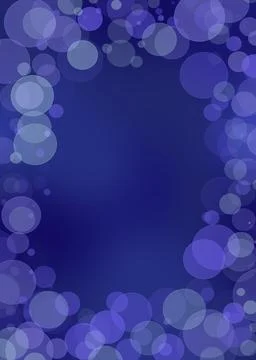 Blue, future dusk background for decorating winter holidays Christmas, New Year Illustrazione stock