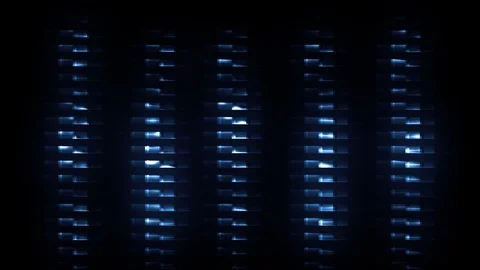 Blue Futuristic Background Design Video stock 124408283