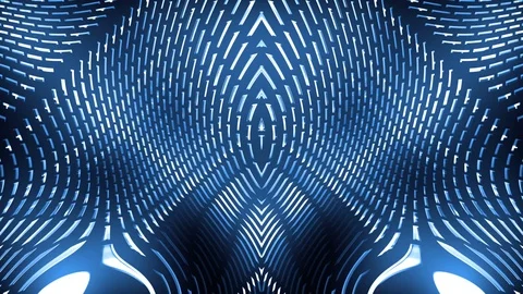 Blue Futuristic Background Design Video stock 124410084