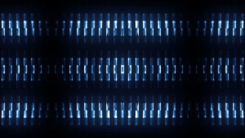 Blue Futuristic Background Design Vídeo Stock 124410388