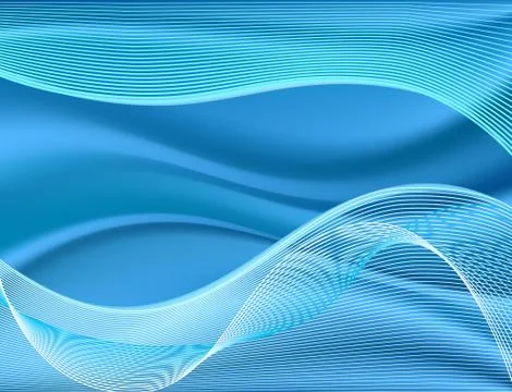Blue futuristic background Stock Illustration