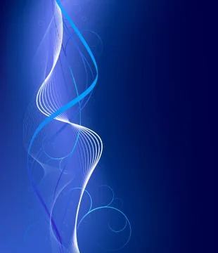 Blue futuristic background Stock Illustration