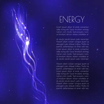 Blue futuristic background. Stock Illustration