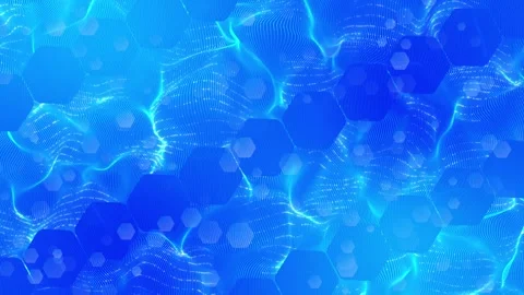 Blue futuristic chemical structural formulas Health care and science Medical inn Stock Footage 341900999