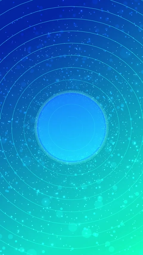 Blue futuristic technology 3d sphere Big data, artificial intelligence, future Vídeos de archivo 313702899