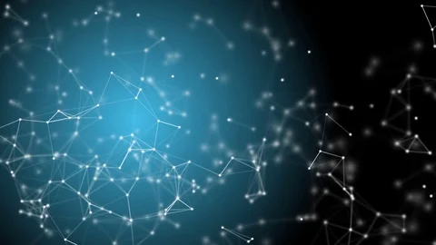 Blue futuristic technology abstract background Video stock 78543173