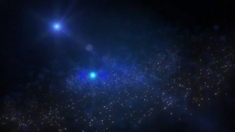 Blue Galaxy  Classic Motion Background Loop Stock Footage 170796721