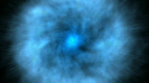 Blue galaxy Stock Footage 603522