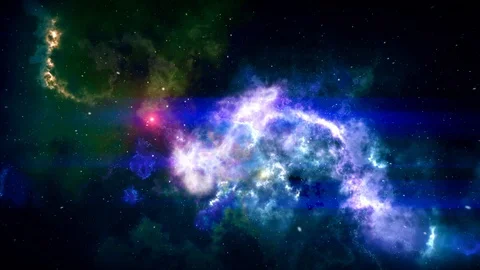 BLUE GALAXY Stock Footage 100422260
