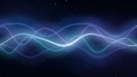 Blue Galaxy Panorama Loop - Cosmic Space 3D Nebula Backdrop Stock Footage 344031027