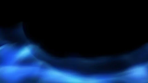 Blue gas undulates Stock Footage 85670694