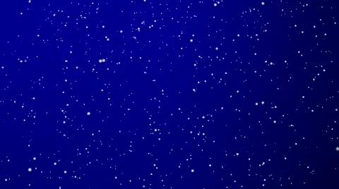 Blue gaseous cloud effect with stars Stock Footage 62062242