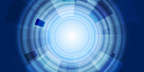 Blue gear abstract tech background Blue gear abstract tech background. Vec... Foto stock