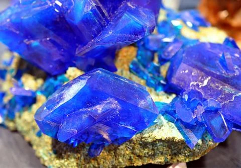 Blue gemstone Stock Photos