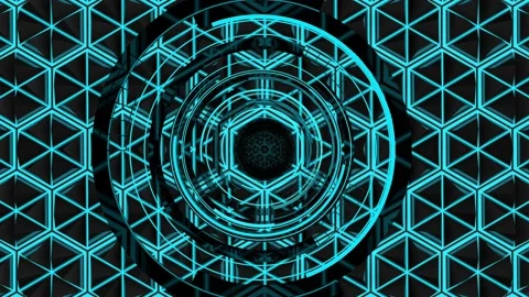 Blue generative 02 動画素材 172197874