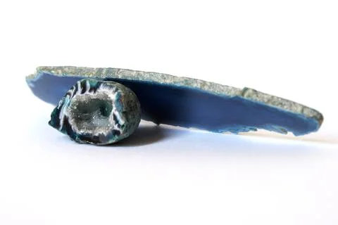 Blue Geode Specimens Foto stock