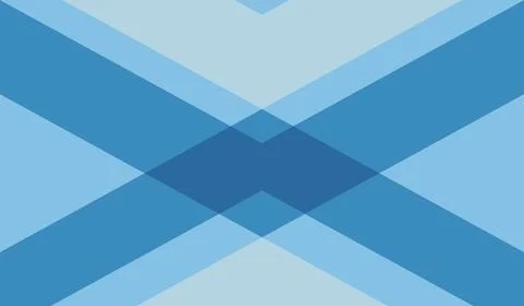 Blue Geometric Abstract Background with Layered Polygon Shapes Stock Illustration