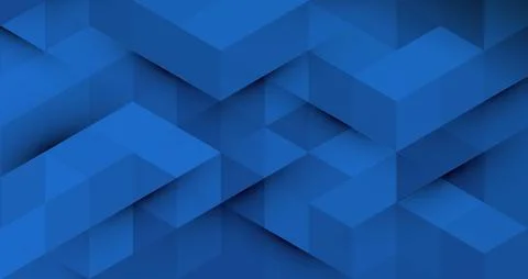 Blue geometric abstract background. Modern graphic design 库存插图